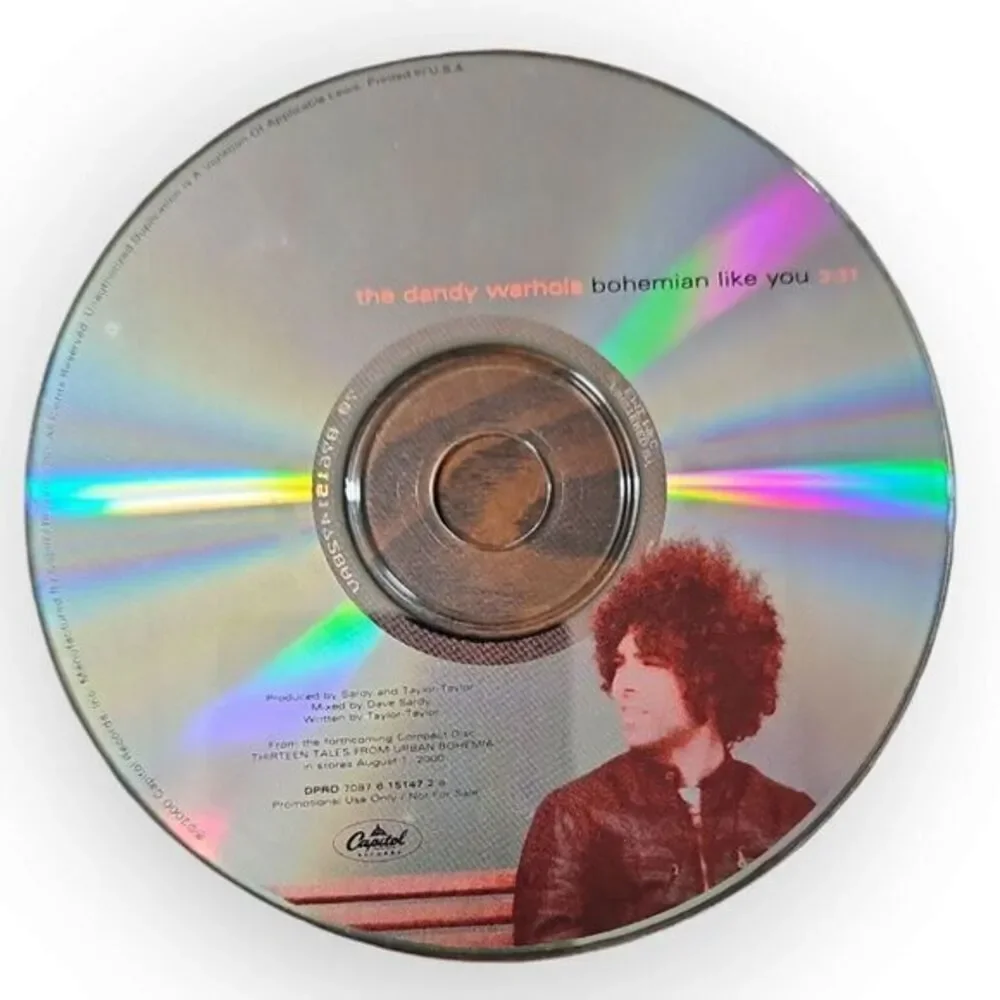 The Dandy Warhols – Bohemian‎ Like You [2000 Promotional CD Single] - Picture 3 of 3